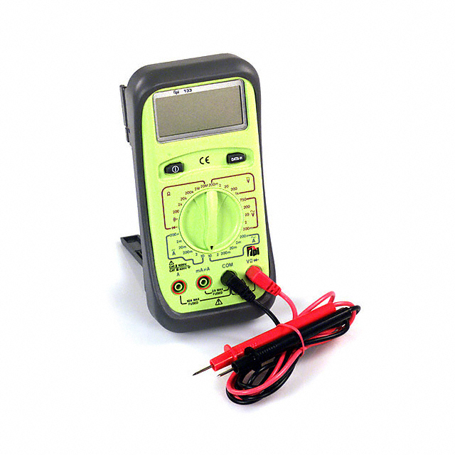 Manual Average Handheld Digital (DMM) Multimeter 3.5 Digit LCD Display Voltage, Current, Resistance Continuity, Diode Test Function Features Hold